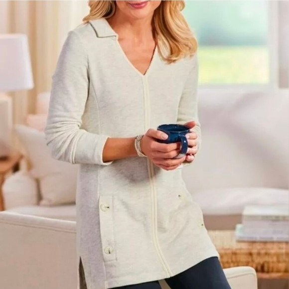 SOFT SURROUNDINGS Luisa Tunic - Size Medium - Picture 1 of 8